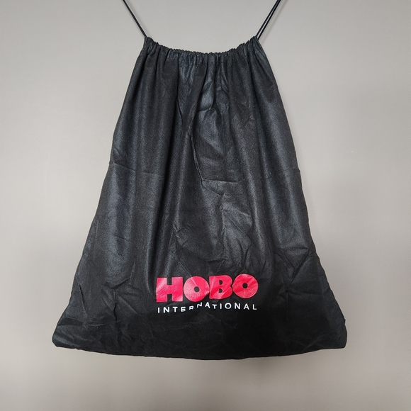 HOBO International White Patent Leather Quilted Shoulder Dust Bag Purse - Picture 11 of 11